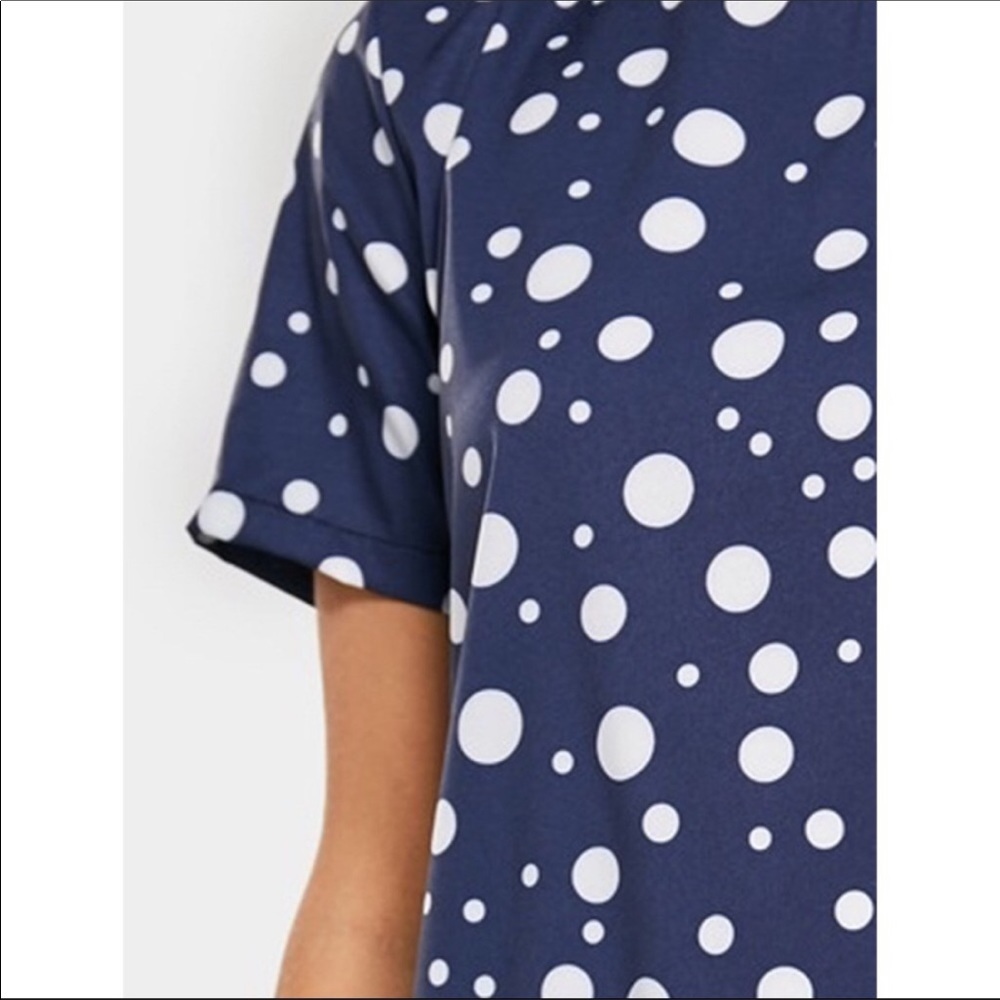 Zara | Polkadot navy dress - Picture 5 of 11